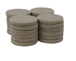 1-1/2" Heavy Duty Felt Pads