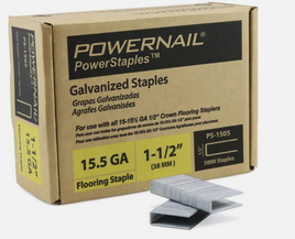 1-1/2" Crown PowerStaples 15.5 Ga