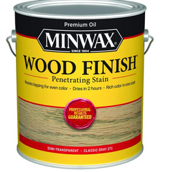 MINWAX 710980000 271 CLASSIC GRAY WOOD FINISH PENETRATING STAIN 250 VOC