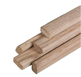 Unfinished 0.25 in. Thick x 0.5 in. Wide x 42 in. Length Wood Spline (5-Pack)