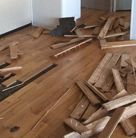 Defaria Home Improvement  Hardwood flooring Removal  and Disposal