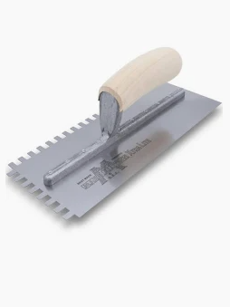 1/4 x 3/8 x 1/4 HDX Square Notch Trowel