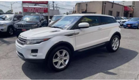 CAR-55 -2013 White Land Rover Evoque  Reg 09/2023 Vin # SALVP2BG4DH822940 Exotic Car Rental Plate # D77RHV