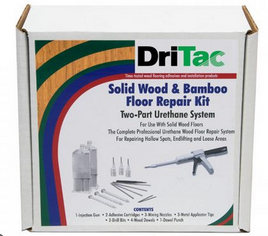 Dritac SW-1 Solid Wood & Bamboo Floor Repair Kit For Use W/Urethane Adhesive