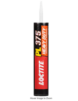 Loctite heavy 375  duty construction adhesive (828 ml)