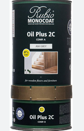 Rubio Monocoat Oil Plus 2C Ash Grey 1.3 L