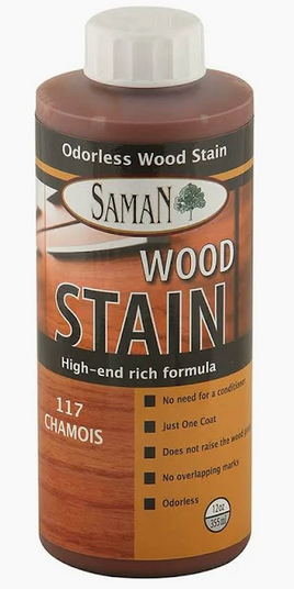 Saman Wood Stain 117 CHAMOIS 12oz