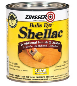 Zinsser Clear Bull Eye Shellac Qt