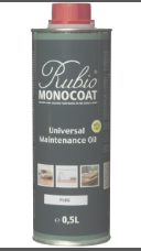 Rubio Monocoat Universal Maintenance Oil Black 0.5L