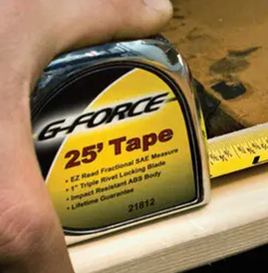 G-Force Tape Measure 25ft.