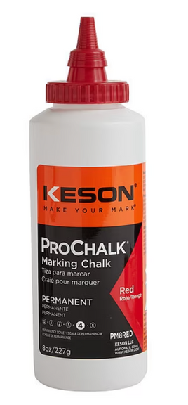 Keson ProChalk Red 8 oz