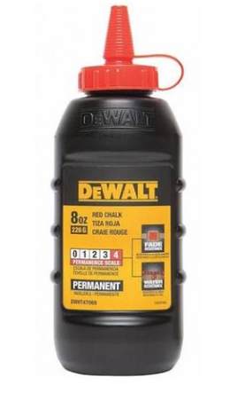 DeWalt Chalk 8OZ Orange