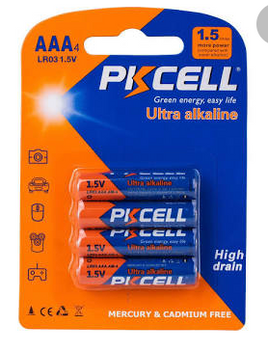 PKCell AA4 units Ultra Alkaline