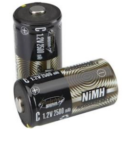 D Hi Cap Nimh Rechargeable Batteryes