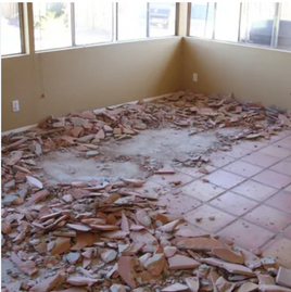 Defaria Home Improvement  Tile Flooring Removal and Disposal