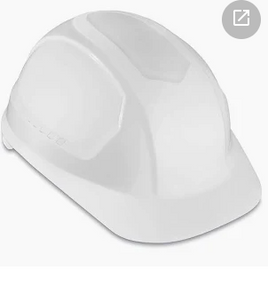 White Bump Cap Head Protection