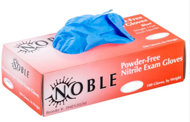 Noble Powder Free Nitrile Exam Gloves L