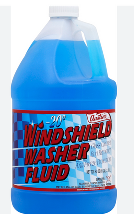 Windshield Washer Anti-Freeze Fluid 1 gal