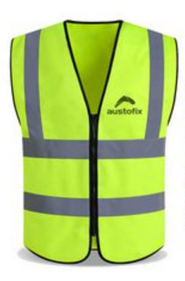 GripGlo Safety Vest with reflective strips size L