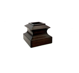 1-5/16 in. Shoe for 1/2'' Atlas Square Balusters in an oil Rubbed Bronze Finish