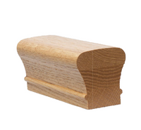 Wood  Handrail White Oak Classic  2-1/4" inch wide x 2-3/8" inch tall