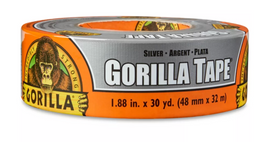 1.88'' x 35yd Silver Gorilla Glue Tape