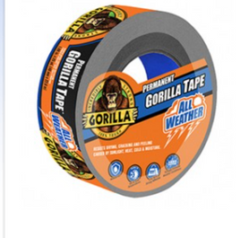 GORILLA GLUE 6009002 1.88" X 25YD GORILLA ALL WEATHER TAPE