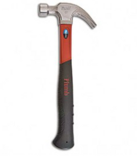 PLUMB 11400N 20OZ PREMIUM CURVED CLAW FIBERGLASS HAMMER