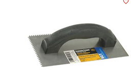 M-D 49108 Econo Trowel 3/16" x 5/32" V Notch