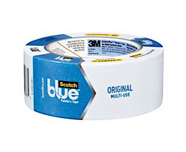 M 2090-48NC 1.88" x 60yd (48mm) Blue Multi Surface Masking Tape