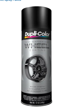 Dupli-Color High Performance Satin Black 12 oz.