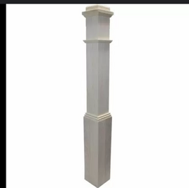 4091 Standard Box Newel Poplar