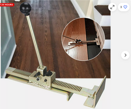 Hardwood Flooring Jack Quick Release Plank Jack Fits All Thicknesses of Floors