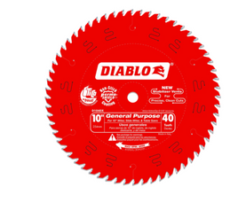 Diablo 10" x 40 Tooth General Purpose Circular Saw Blade