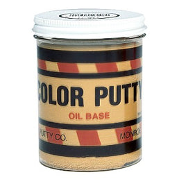 COLOR PUTTY COMPANY #130 DARK WALNUT 1LB JAR OIL BASED WOOD FILLER PUTTY