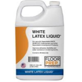 White Latex Liquid Dependable 1 Gal