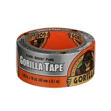 Gorilla 1.88in. x 10 yd. Silver Duct Tape