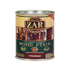 ZAR Wood Stain Dark Mahogany 1 Qt