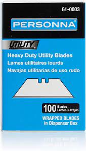 Personna Utility Blades 100 Pack