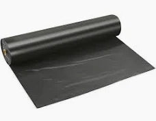 Poly-America CF0612B Black Poly Film 12' x 100'