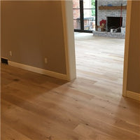 4mm x 10-1/4" x 5/8" European French Oak CHARACTER Unfinished (MICRO BEVEL) Hardwood Flooring  Majority 87" Long Lengths (70%); Balance 2' to 4' 30.77 PB