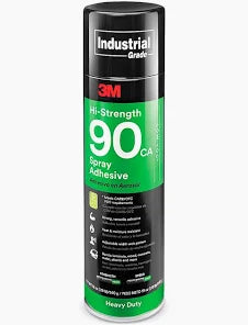 3M Hi-Strength 90 Spray Adhesive - Clear 24 fl oz Aerosol Can