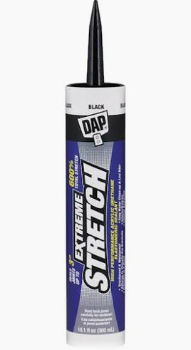 DAP 18706 10.1 OZ EXTREME STRETCH PREMIUM CRACKPROOF ELASTO SEALANT BLACK